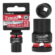 TVARDY Udarni nasadni ključ 1/2" 6-kraki 13 mm CR-MO